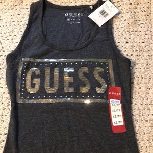 Guess NWT - XS Tank Top Gray